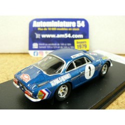 1970 Alpine A110 n°1 Andruet - Ecote  Monte Carlo ref RR.FR87 Trofeu