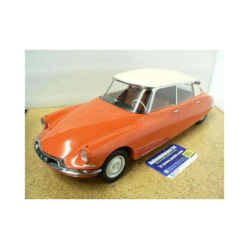 Citroen ID19 Capucine Orange - Cream 1957 1/12 121580 Norev