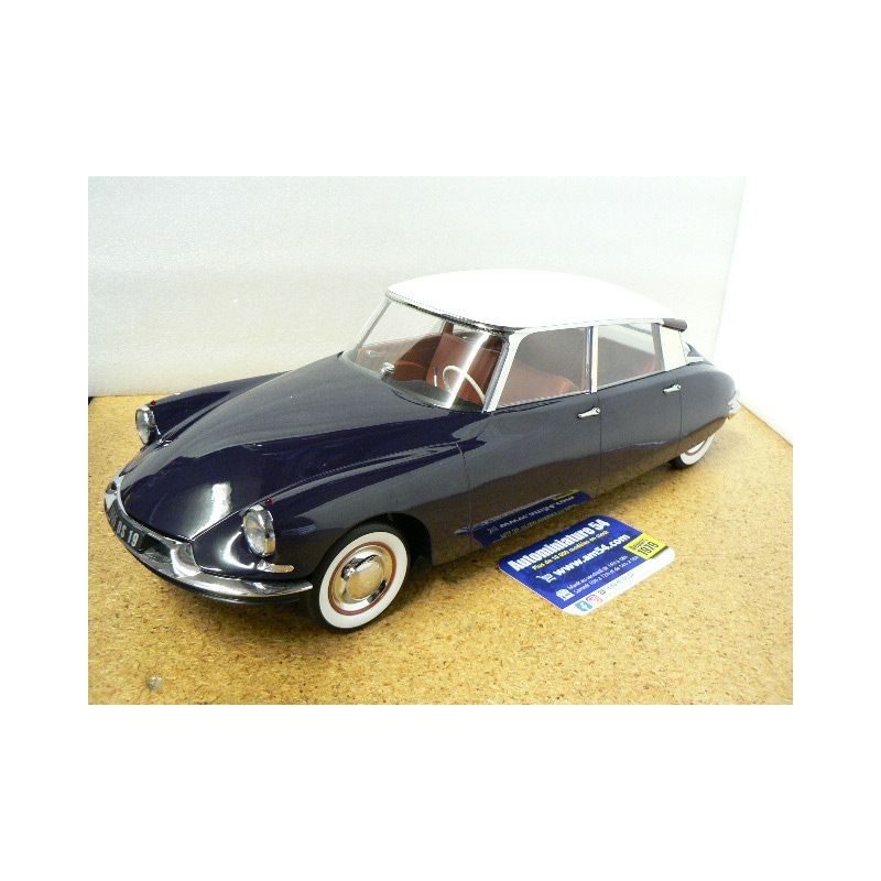 Citroen DS19 Aubergine - Champagne 1955 1/12 121579 Norev