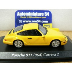 Porsche 911 - 964 Carrera 2 Yellow 1989 940062920 MaXichamps