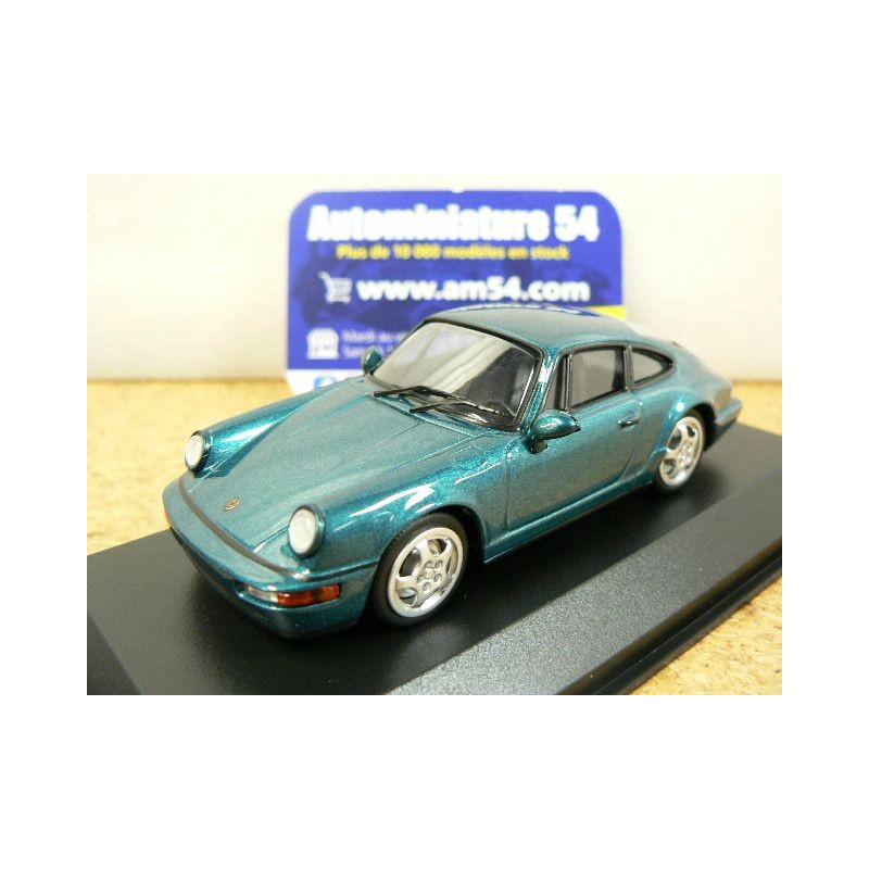 Porsche 911 - 964 Carrera 2 Turquoise 1989 940062921 MaXichamps