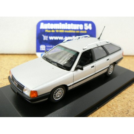 Audi 100 C3 Avant Silver 1990 940015210 MaXichamps