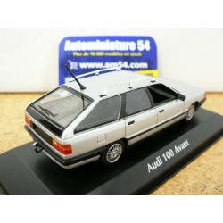 Audi 100 C3 Avant Silver 1990 940015210 MaXichamps