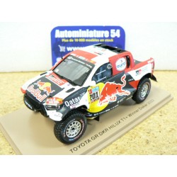 2022 Toyota GR DKR Hilux T1+ n°201 Al-Attiyah - Baumel 1st Winner Rally Dakar S5870 Spark Model