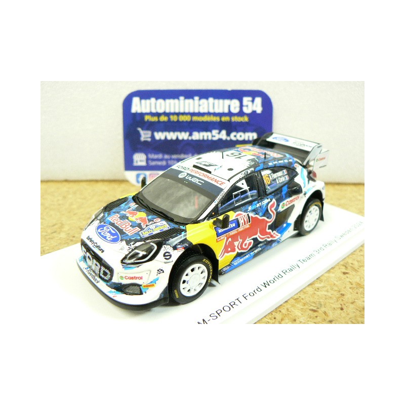 2024 Ford Puma Rally 1 WRC n°16 Fourmaux - Coria 3rd Sweden S6867 Spark Model