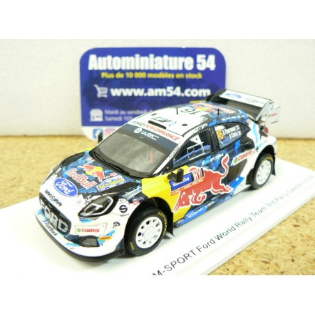 2024 Ford Puma Rally 1 WRC n°16 Fourmaux - Coria 3rd Sweden S6867 Spark Model