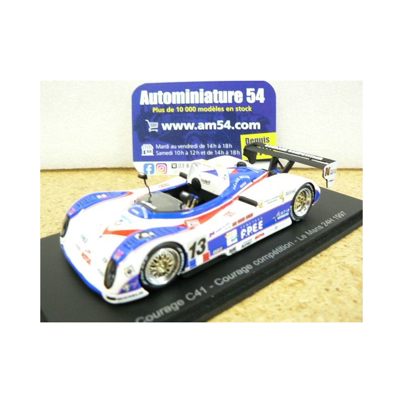 1997 Courage C41 Courage Compétition Vaillante n°13 Cottaz - Policand - Goossens Le Mans MV02 Spark Model