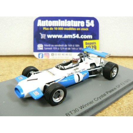 1970 Brabham BT30 n°1 Jackie Stewart 1st Winner Crystal Palace F2 GP S8309 Spark Model