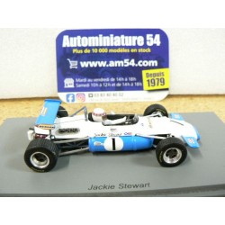 1970 Brabham BT30 n°1 Jackie Stewart 1st Winner Crystal Palace F2 GP S8309 Spark Model