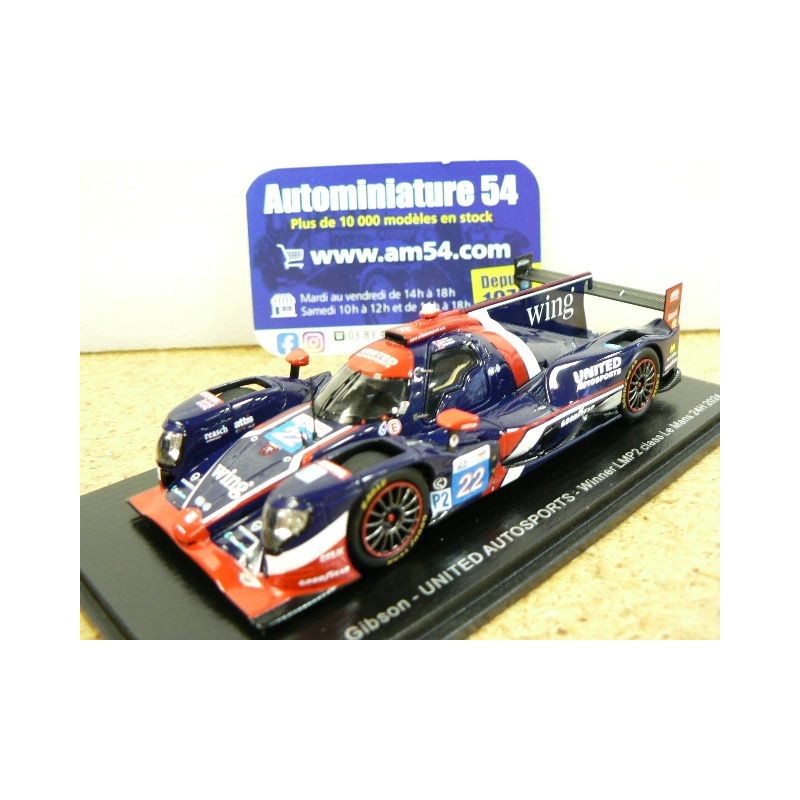 2024 Oreca 07 Gibson United Autosports n°22 Jarvis - Garg - Siegel 1st Winner LMP2 Le Mans S9133 Spark Model