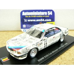 1986 BMW 635 CSI n°11 Quester - Tasin - Heger 1st Winner 24h SPA 43SPA86 Spark Model